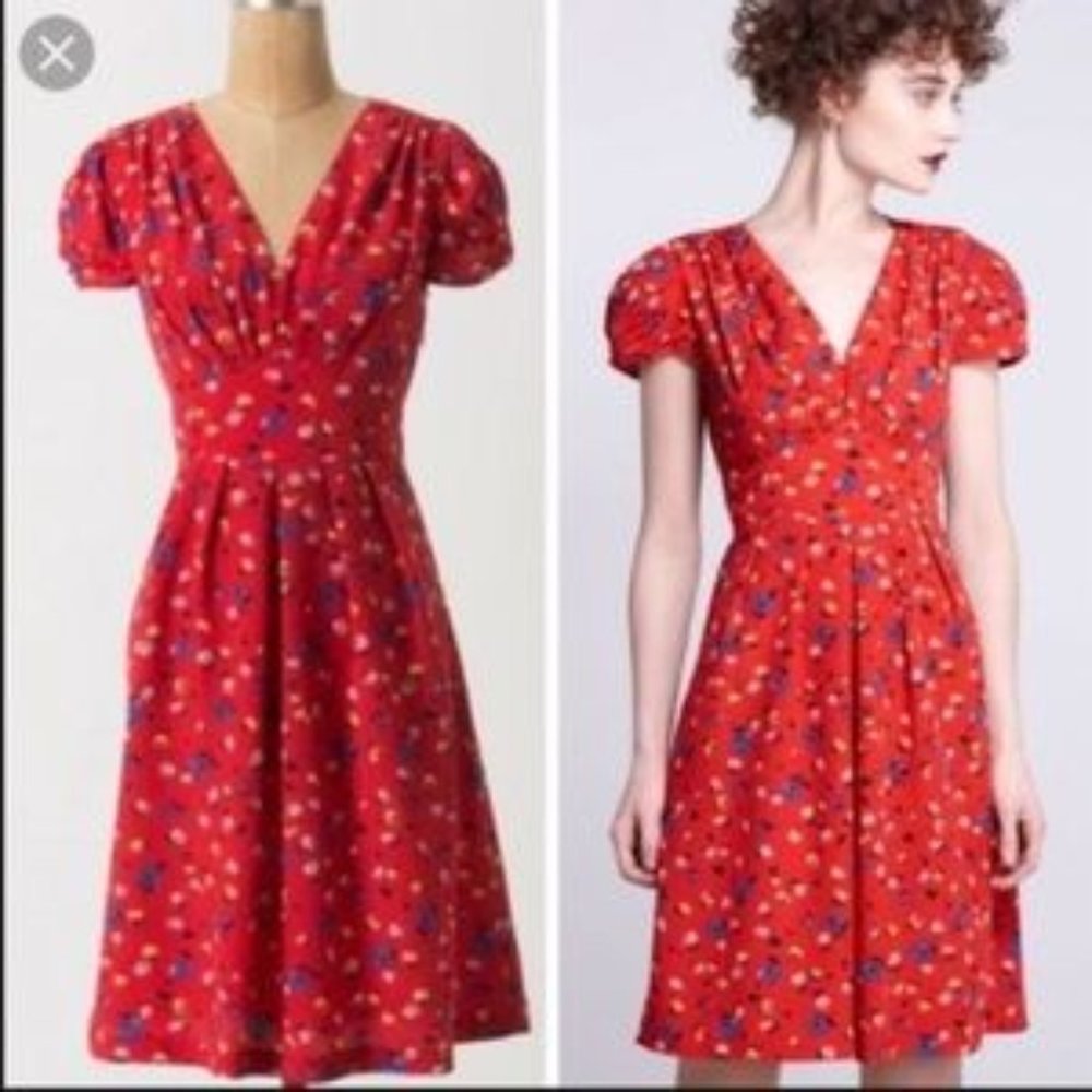 EUC Anthropologie Hi There Karen Walker Sz 4